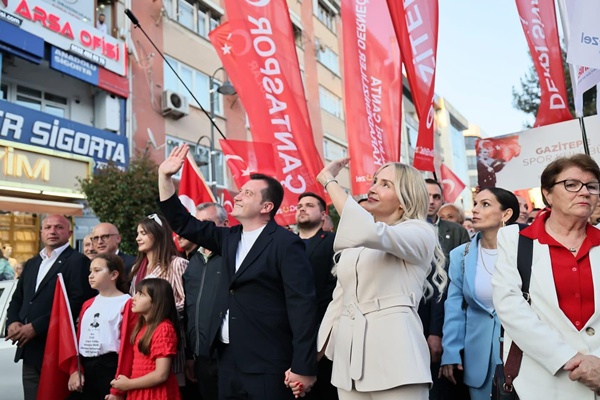 Başkan Balcıoğlu, Gençlik Yürüyüşüne katıldı