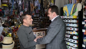 Başkan Balcıoğlu, Selimpaşa Mahallesi'nde Esnaf ve Vatandaşlarla Buluştu