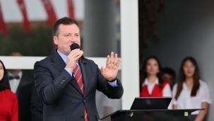 Başkan Balcıoğlu, TÜRAM Lisesi'nin 19 Mayıs Etkinliklerine Katıldı