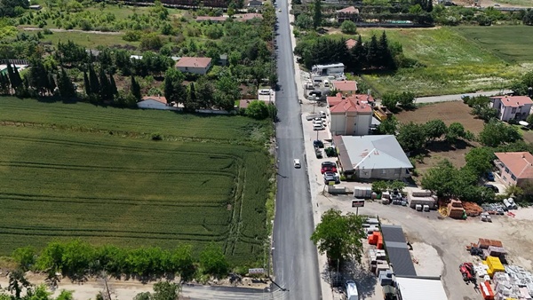 Ortaköy Mahallesi Hümayun Caddesi'nde Asfaltlama Çalışmaları Tamamlandı
