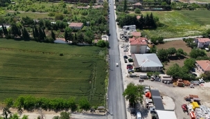 Ortaköy Mahallesi Hümayun Caddesi'nde Asfaltlama Çalışmaları Tamamlandı