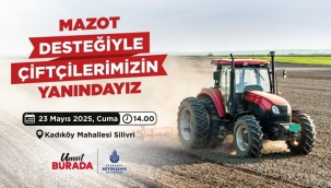 Silivri'de Çiftçiye Mazot Desteği Sürüyor