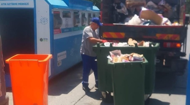 Silivri'de Sıfır Atık Projesi Kapsamında Geri Dönüşüm Çalışmaları Sürüyor