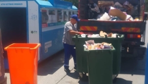 Silivri'de Sıfır Atık Projesi Kapsamında Geri Dönüşüm Çalışmaları Sürüyor