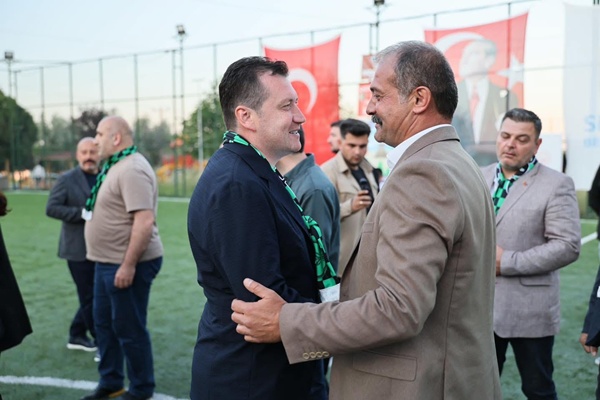 Başkan Balcıoğlu, 19 Mayıs Şehit Hakkı Koç Futbol Turnuvası'na Katıldı