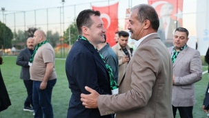 Başkan Balcıoğlu, 19 Mayıs Şehit Hakkı Koç Futbol Turnuvası'na Katıldı