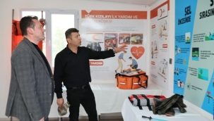 Başkan Balcıoğlu, Afet Eğitim Parkuru Açılışı Öncesi Hazırlıkları İnceledi