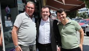 Başkan Balcıoğlu, Çarşı Esnafını Ziyaret Etti