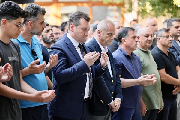 Başkan Balcıoğlu, Cezmi Kapucu'nun Cenaze Törenine Katıldı