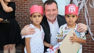 Başkan Balcıoğlu, İBB Yuvamız İstanbul Gümüşyaka Kreşi'nde çocuklarla bir araya geldi