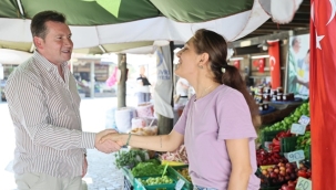 Başkan Balcıoğlu'ndan Silivri Köy Pazarı'na Ziyaret