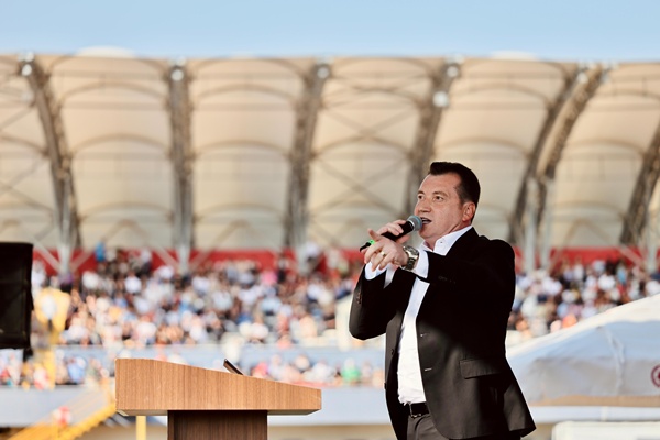 Başkan Balcıoğlu, Rumeli Üniversitesi'nin Mezuniyet Törenine katıldı
