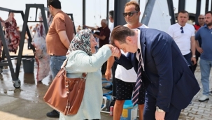 Başkan Balcıoğlu, Silivri Belediyesi Kurban Satış ve Kesim Alanında Vatandaşlarla Bayramlaştı