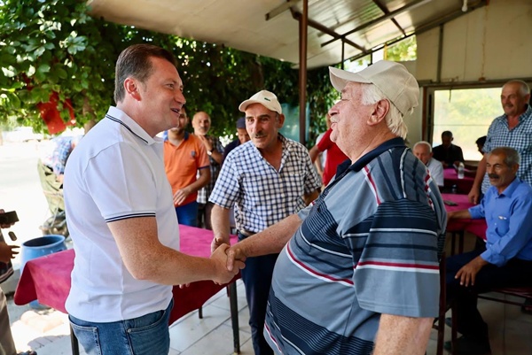 Başkan Balcıoğlu, Büyükkılıçlı Mahallesi'nde Vatandaşlarla Buluştu