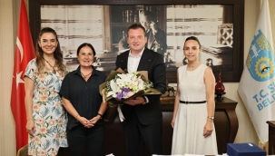 Başkan Balcıoğlu, İSKİ Yetkililerini Ağırladı