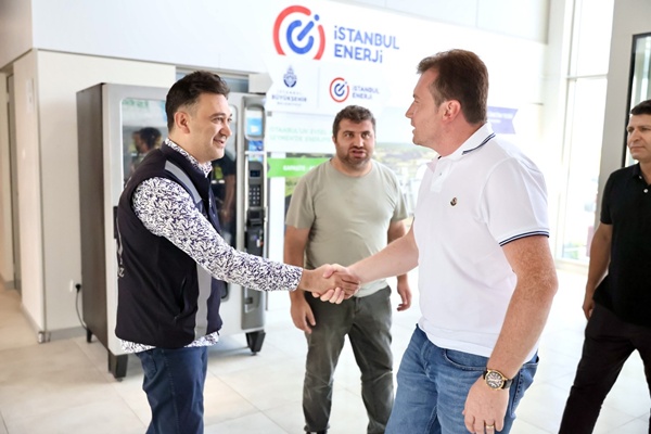 Başkan Balcıoğlu'ndan İSTAÇ Tesisine Ziyaret