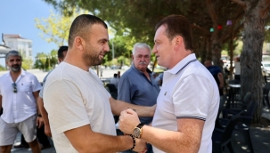 Başkan Balcıoğlu'ndan Tayfun Özkök'e Geçmiş Olsun Ziyareti