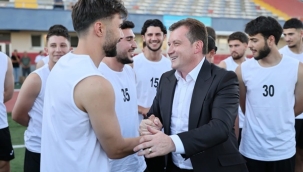 Başkan Balcıoğlu, Yeni Sezon İçin Sahaya İnen Silivrispor'u Ziyaret Etti