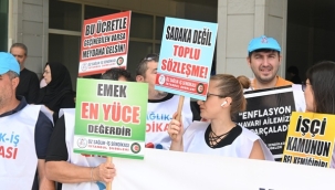 Beylikdüzü Devlet Hastanesi'nde Tansiyon Yüksek! Hak-İş ve Öz Sağlık-İş'ten Net Mesaj: "Artık Yeter! Emeğin Hakkı Gasp Edilemez!"