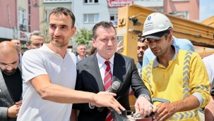 Silivri Alibey Camii'nin Yeniden İnşası İçin Temel Atıldı