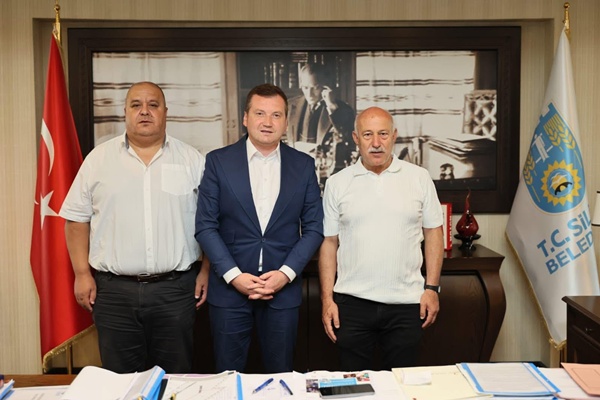 Silivri Belediye Başkanı Balcıoğlu, Muratlı Belediye Başkanı'nı Ağırladı