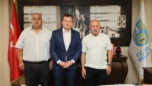 Silivri Belediye Başkanı Balcıoğlu, Muratlı Belediye Başkanı'nı Ağırladı