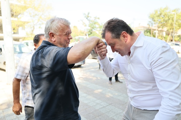 Başkan Balcıoğlu, Değirmenköy Mahallesi'ni ziyaret etti
