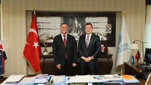Başkan Balcıoğlu, İBB Başkan Vekili Nuri Aslan'ı ağırladı