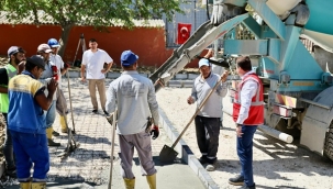 Başkan Balcıoğlu Mimarsinan Mahallesi'nde saha çalışmalarını inceledi