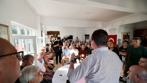 Başkan Balcıoğlu, Semizkumlar Mahallesi Arıbaş Sitesi'nde Vatandaşlarla Buluştu