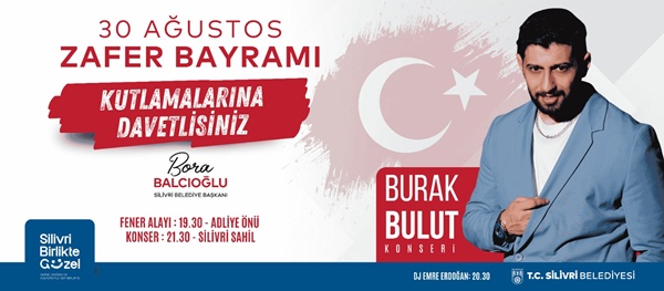 Silivri Belediyesi 30 Ağustos Zafer Bayramı etkinlikleri düzenliyor
