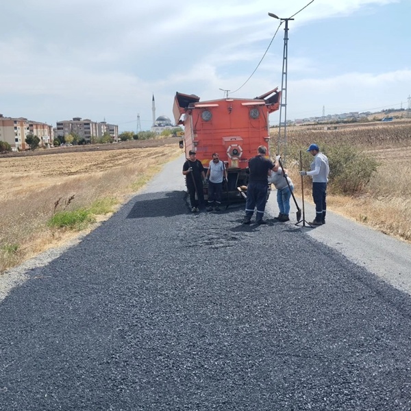 Silivri'de Yol Zemin İyileştirme Çalışmaları Sürüyor