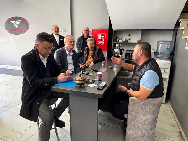 AK Parti Silivri'den Sancak Özsoy Sanayi Sitesi'ne Ziyaret