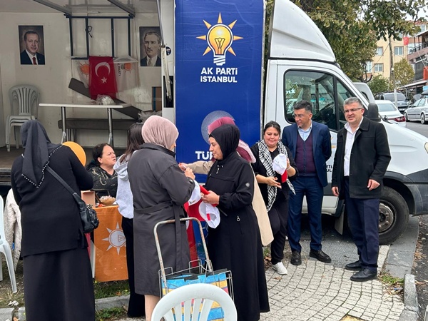 AK Parti Silivri İlçe Başkanlığı'ndan "AK Nokta" Pazartesi Pazarı Etkinliği