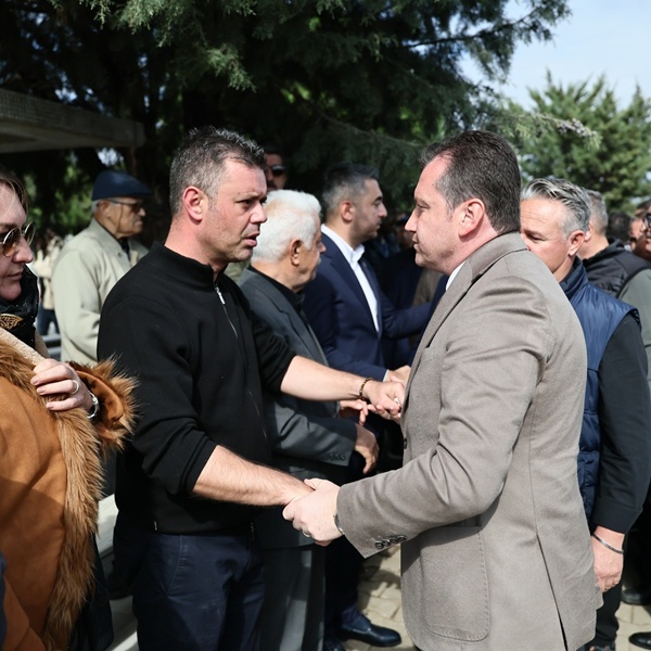 Başkan Balcıoğlu, Fatma Sarıkurt'un cenazesine katıldı