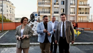 Başkan Balcıoğlu, Yunus Emre İmam Hatip Ortaokulu'nu ziyaret etti