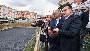 Mehmet-Leyla Sökmen Kız Yurdu'nun temel atma töreni gerçekleşti