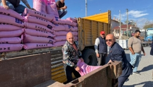 Sayalar, Çayırdere, Gazitepe ve Kadıköy'e Sertifikalı Buğday Tohumu Dağıtımı
