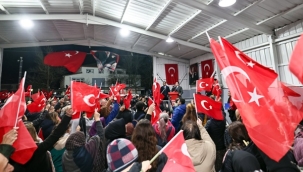 Danamandıra Mahallesi'nde orman katliamına karşı miting düzenlendi