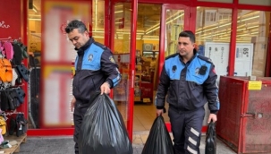 Silivri'de Zabıta Topyekûn Denetimde: 250 Tarihi Geçmiş Ürün İmha Edildi