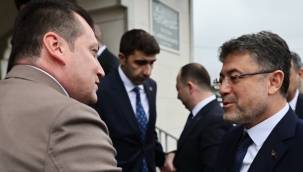 Başkan Balcıoğlu, Bakan Yumaklı ile bir araya geldi