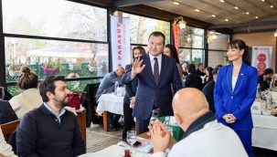 Başkan Balcıoğlu, İSMMMO kahvaltı programına katıldı