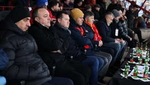 Başkan Balcıoğlu, Silivrispor-Çorluspor karşılaşmasını takip etti