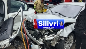 Silivri Çanta Mahallesi'nde Feci Kaza: D100 Karayolunda Kafa Kafaya Çarpışma