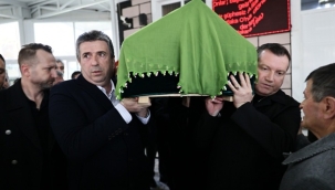 Başkan Balcıoğlu, Aysel Keskin'in cenazesine katıldı