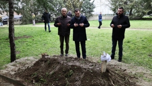 Başkan Balcıoğlu, Girgin'in cenazesine katıldı