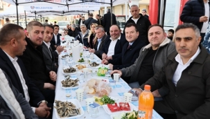 Başkan Balcıoğlu, Hamsi Şenliği'ne katıldı