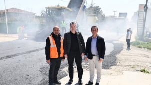 Başkan Balcıoğlu duyurdu: Hümayun Caddesi'nde yol yapım çalışmaları başladı