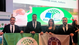 "Uluslararası Yeşil Bayrak" Odak Koleji'nde dalgalanacak