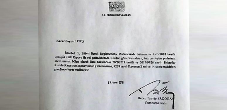 Çanta ve Değirmenköy'de heyelan kararı kalktı